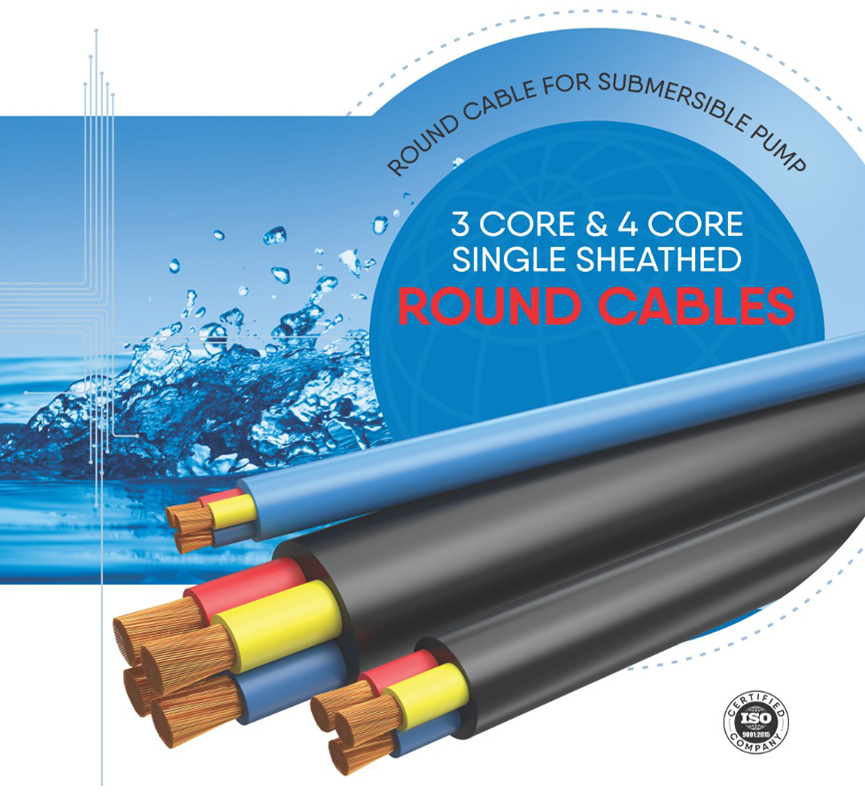 RUBBER 3 & 4 CORE ROUND CABLES HO7RN-F